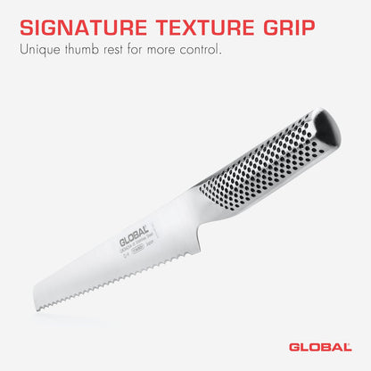 Global G-9-8-3/4 inch, 22cm Bread Knife, 8.75", Stainless Steel