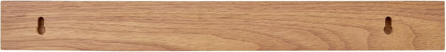 Eco Tek 17.7 Inch Magnetic Knife Holder For Wall 1 Powerful Knife Magnetic Strip - Space-Saving Organizer Securely Hang Kitchen Utensils or Tools Natural Wood Knife Hanger