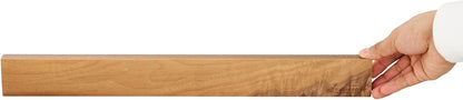 Eco Tek 17.7 Inch Magnetic Knife Holder For Wall 1 Powerful Knife Magnetic Strip - Space-Saving Organizer Securely Hang Kitchen Utensils or Tools Natural Wood Knife Hanger