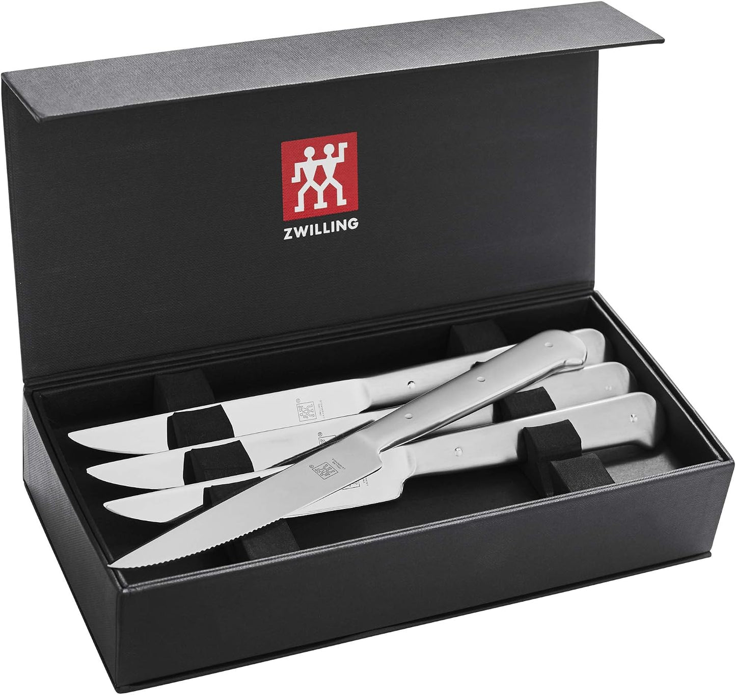 4-pc Serrated Mignon Steak Knife Set, Stainless Steel
