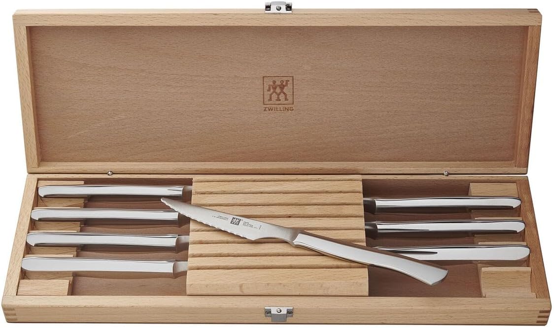 4-pc Serrated Mignon Steak Knife Set, Stainless Steel