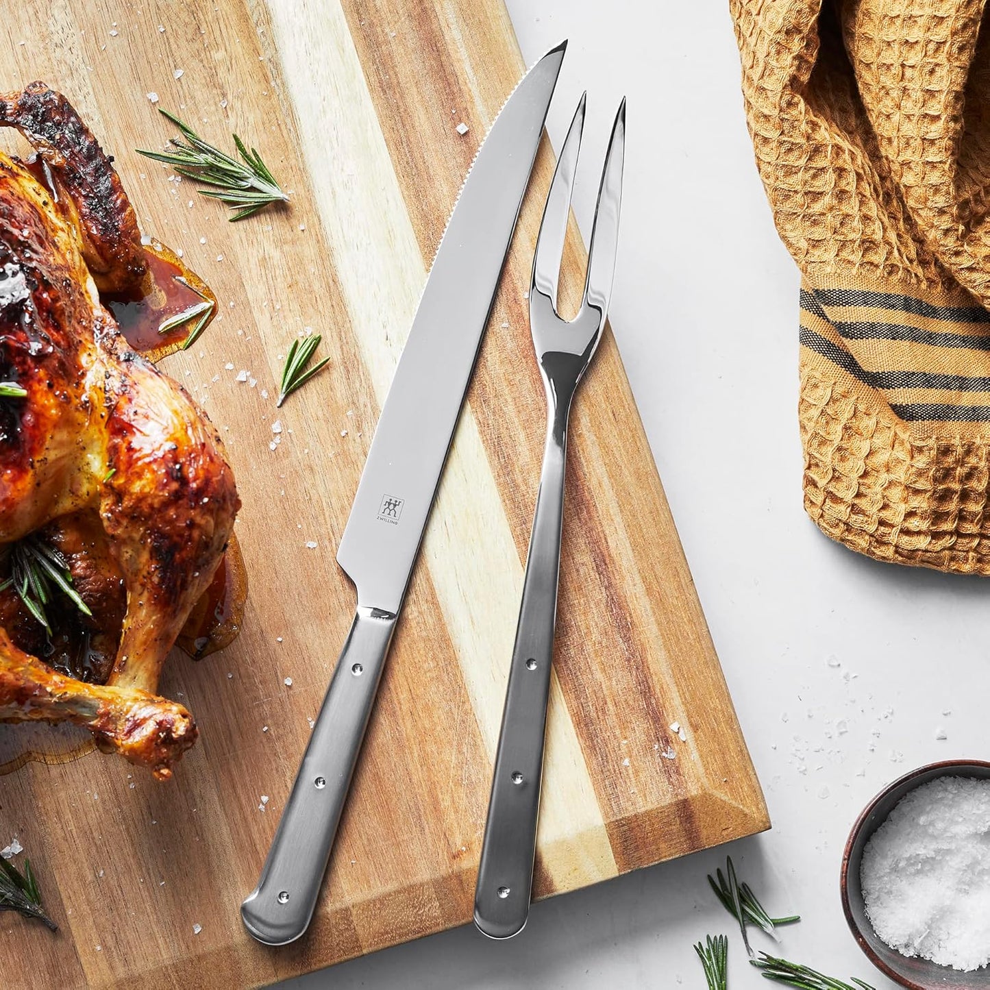 4-pc Serrated Mignon Steak Knife Set, Stainless Steel
