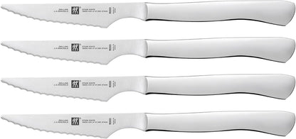 4-pc Serrated Mignon Steak Knife Set, Stainless Steel