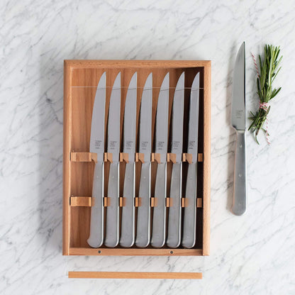 4-pc Serrated Mignon Steak Knife Set, Stainless Steel