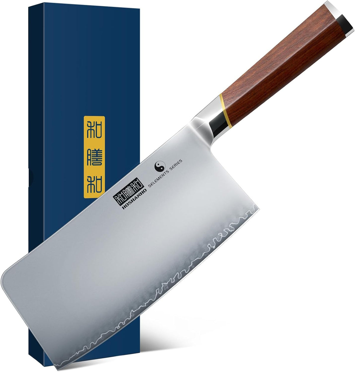 Cleaver Knife 7", Sharp Japanese Meat Cleaver & Vegetable Knife