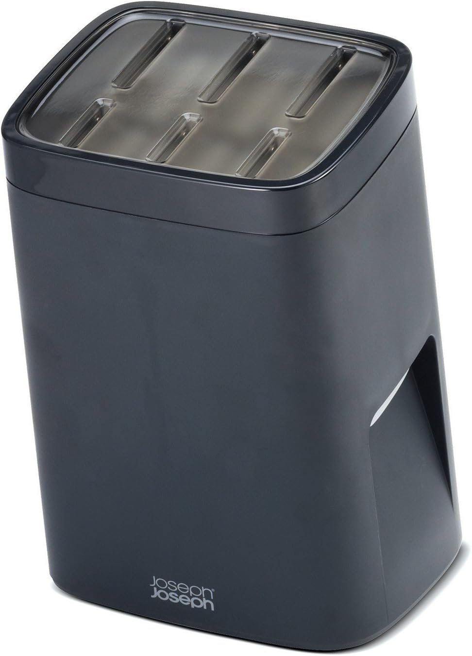 Self Locking Universal Knife Block, Black