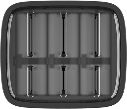 Self Locking Universal Knife Block, Black