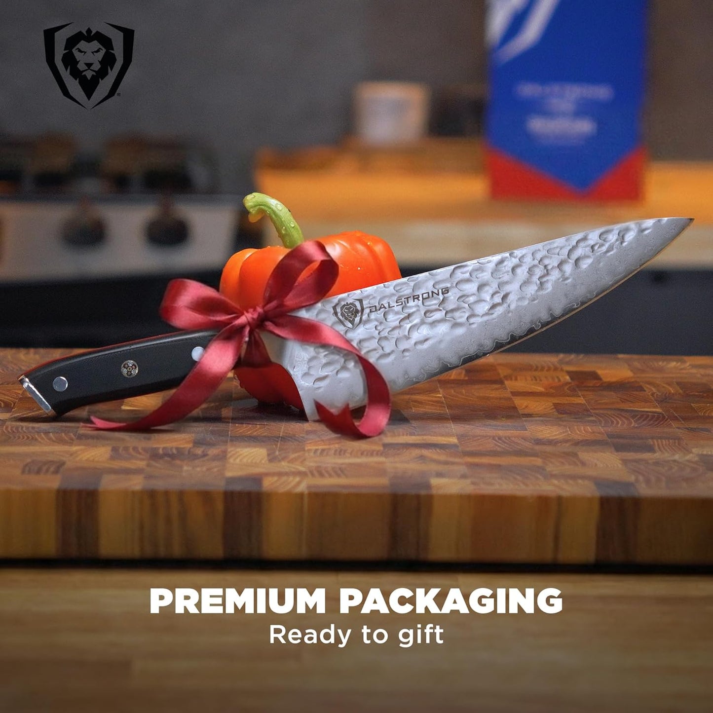 8" Japanese Chef Knife (Gyuto) — 66-Layer Damascus AUS-10V Steel, Hand-Sharpened 8–12° Edge — For Meal Prep, Sushi, Home Butchering — Shogun ELITE - Full-Tang G-10 Handle, Customer Support