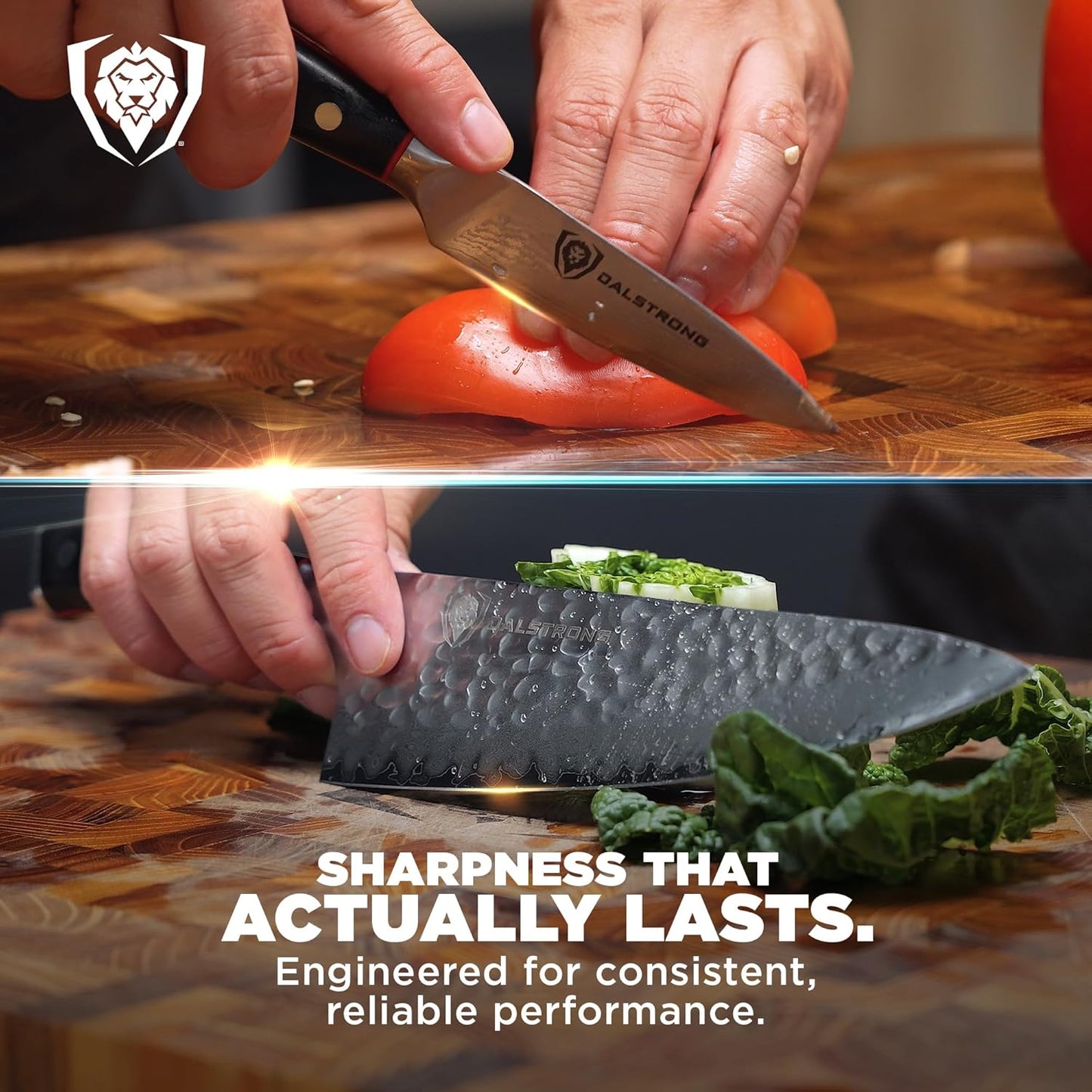 8" Japanese Chef Knife (Gyuto) — 66-Layer Damascus AUS-10V Steel, Hand-Sharpened 8–12° Edge — For Meal Prep, Sushi, Home Butchering — Shogun ELITE - Full-Tang G-10 Handle, Customer Support