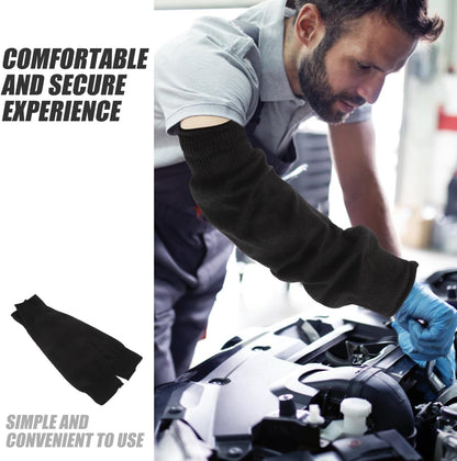 Cut Resistant Arm Sleeves for Gardening and Outdoor Work Durable Tear and Puncture Resistant Forearm Protectors with Breathable Comfort 17.71X5.31 Inches 1 Pair