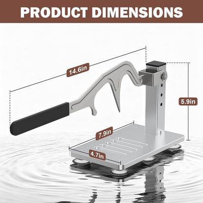 Manual Oyster Shucker Machine, Adjustable Narrow Blade