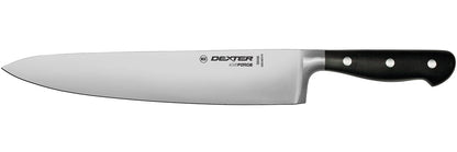 38466 iCut-FORGE® 10" Forged Chef’s Knife, Stainless Steel Blade, Black POM Handle, Deep Choil for Safety, Superior Blade Shape for Precision Cutting