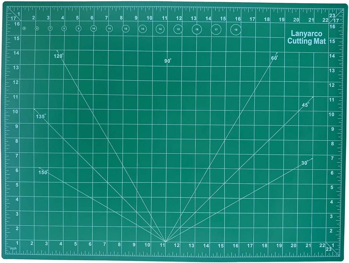 Gundam Model Builder's Self Healing Cutting Mat Rotary Sewing Mat Quilting Cutting Board, Craft Cutting Board for Sewing, Double Sided, 2.4 Pounds, 5-layer 18" x 24"(A2)