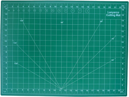 Gundam Model Builder's Self Healing Cutting Mat Rotary Sewing Mat Quilting Cutting Board, Craft Cutting Board for Sewing, Double Sided, 2.4 Pounds, 5-layer 18" x 24"(A2)