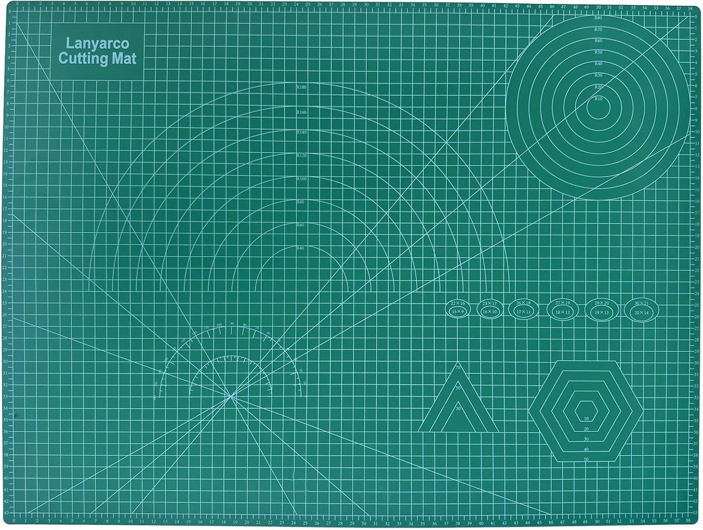 Gundam Model Builder's Self Healing Cutting Mat Rotary Sewing Mat Quilting Cutting Board, Craft Cutting Board for Sewing, Double Sided, 2.4 Pounds, 5-layer 18" x 24"(A2)