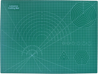 Gundam Model Builder's Self Healing Cutting Mat Rotary Sewing Mat Quilting Cutting Board, Craft Cutting Board for Sewing, Double Sided, 2.4 Pounds, 5-layer 18" x 24"(A2)