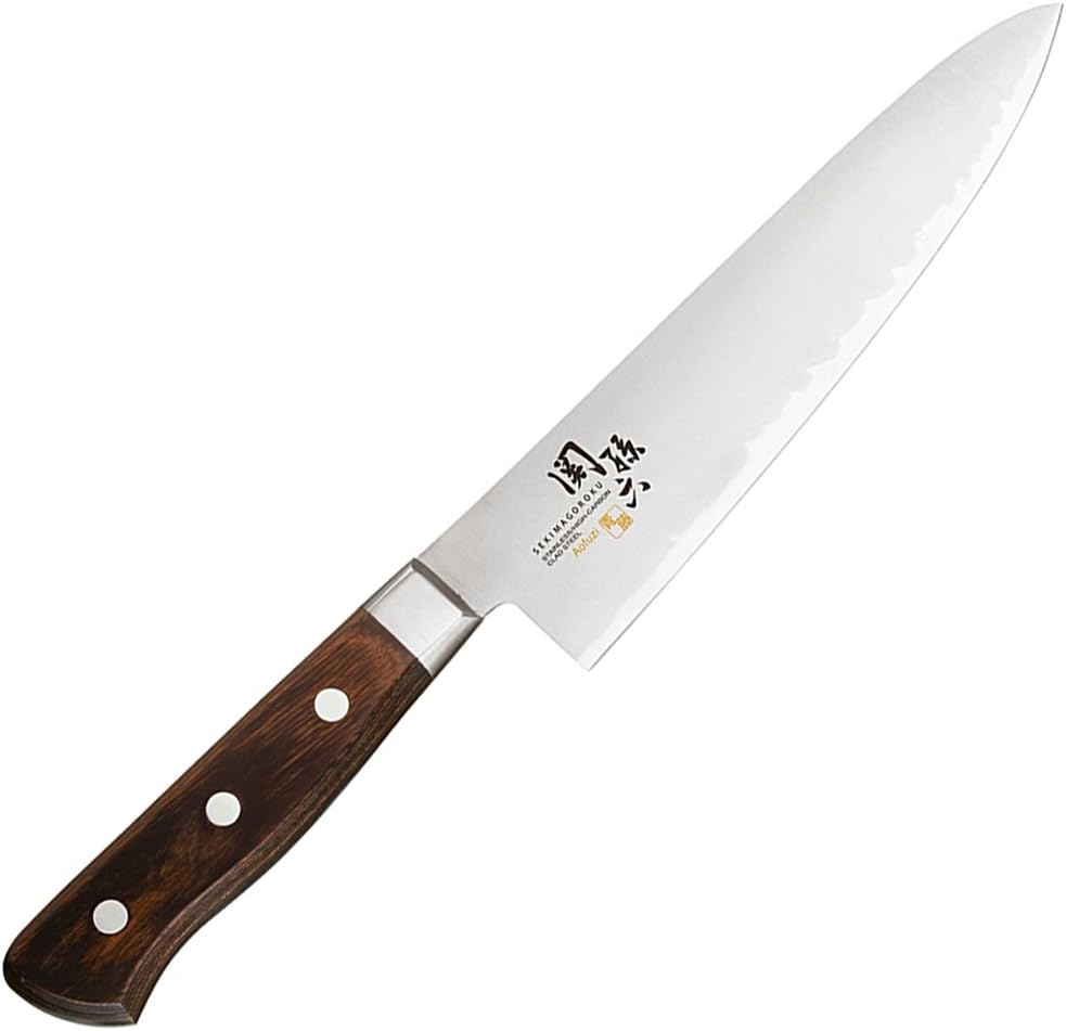 Seki Magoroku Knife, Gyuto 7.1 inches (180 mm), Blue Wisteria, Made in Japan