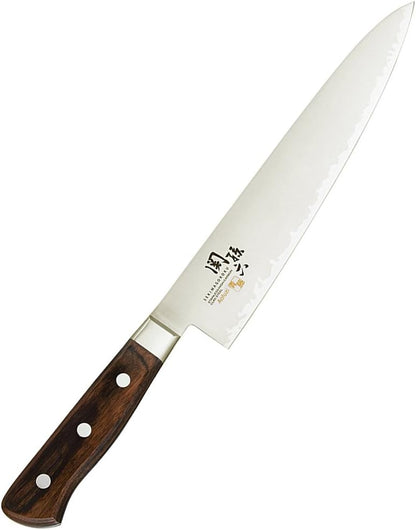 Seki Magoroku Knife, Gyuto 7.1 inches (180 mm), Blue Wisteria, Made in Japan
