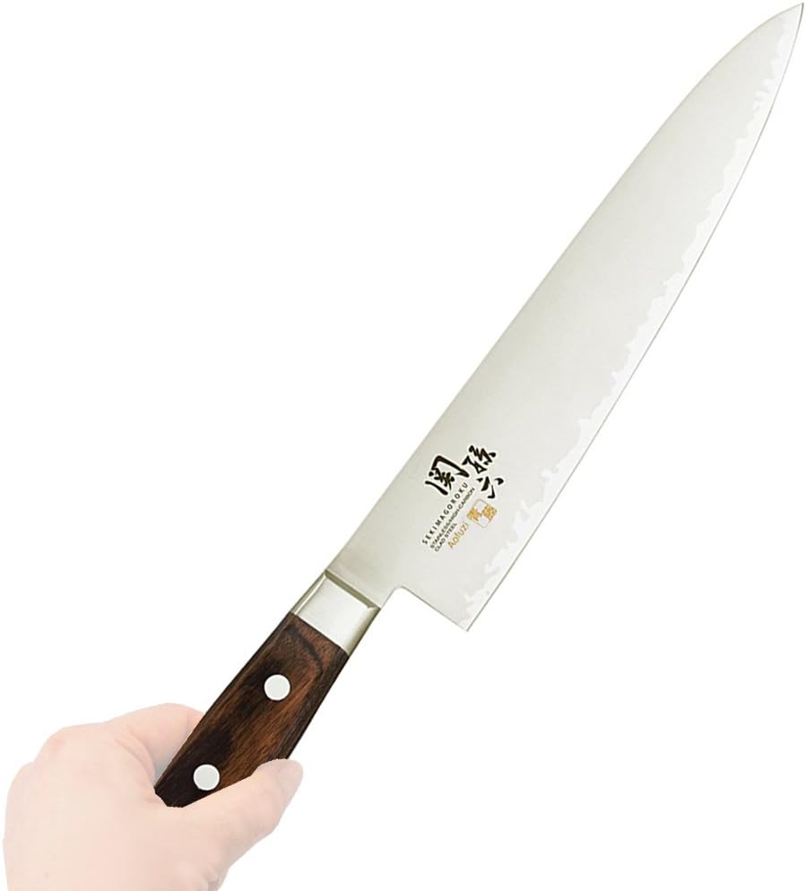 Seki Magoroku Knife, Gyuto 7.1 inches (180 mm), Blue Wisteria, Made in Japan