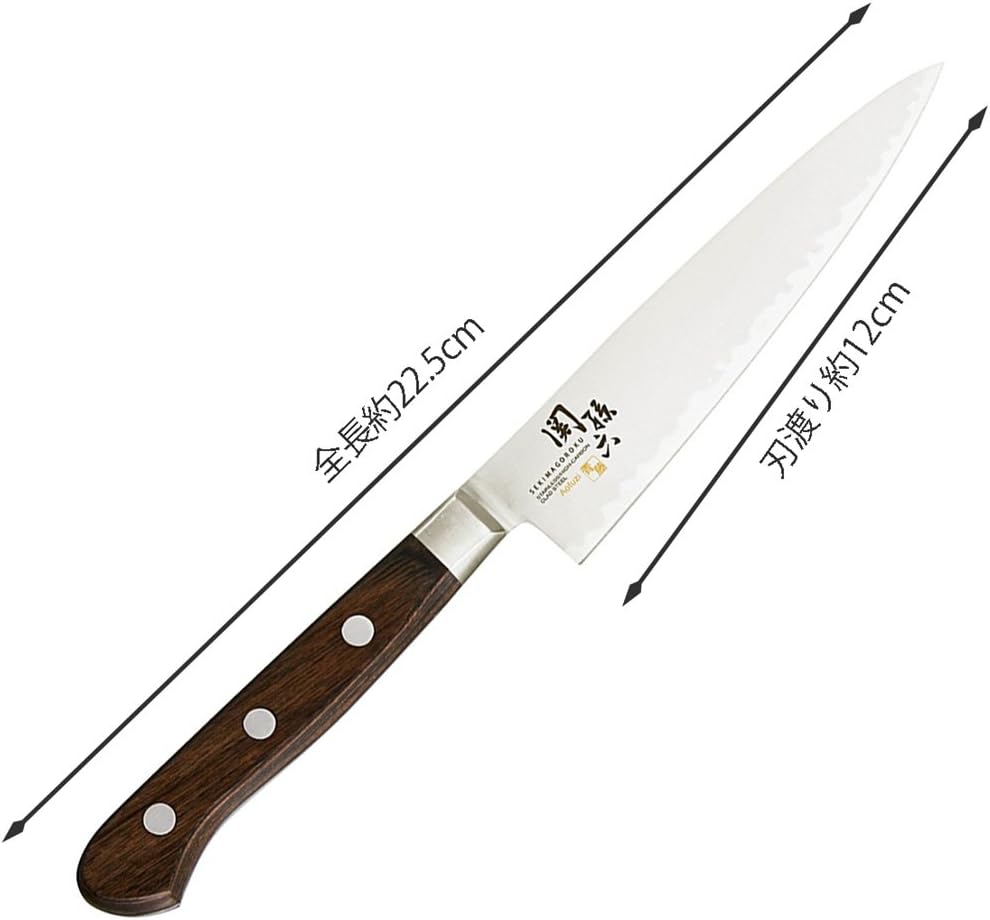 Seki Magoroku Knife, Gyuto 7.1 inches (180 mm), Blue Wisteria, Made in Japan