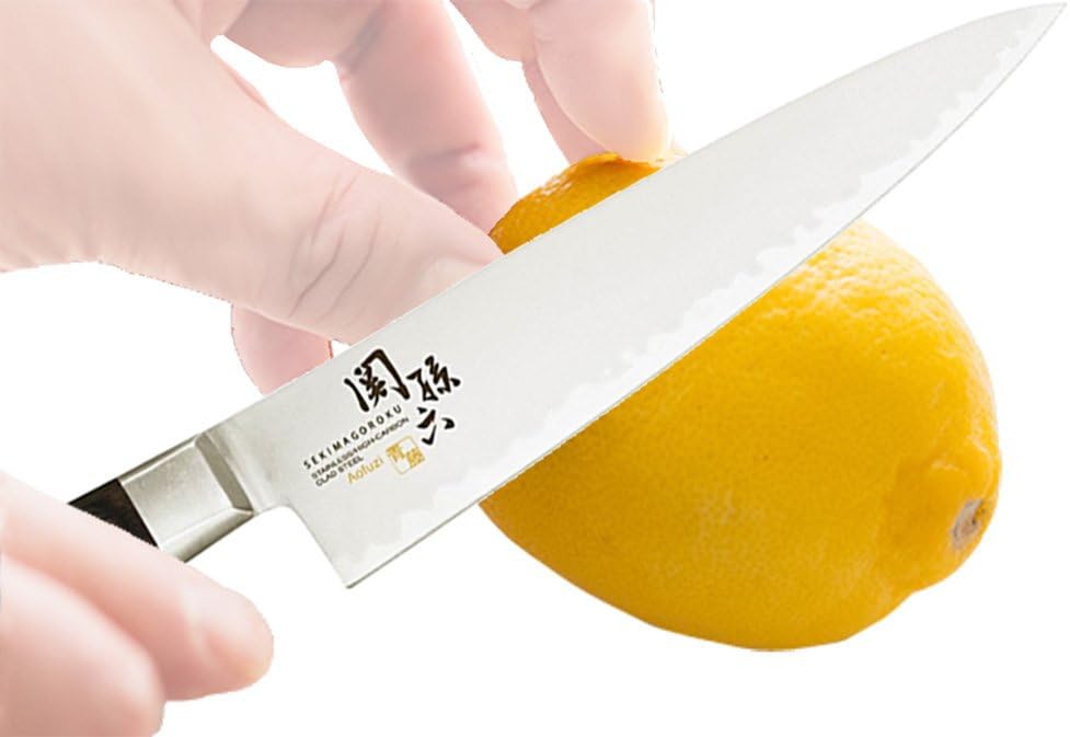 Seki Magoroku Knife, Gyuto 7.1 inches (180 mm), Blue Wisteria, Made in Japan