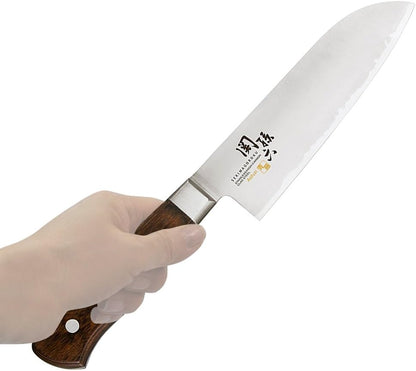 Seki Magoroku Knife, Gyuto 7.1 inches (180 mm), Blue Wisteria, Made in Japan