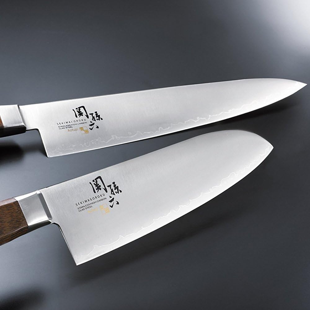 Seki Magoroku Knife, Gyuto 7.1 inches (180 mm), Blue Wisteria, Made in Japan