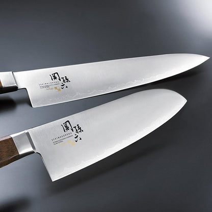 Seki Magoroku Knife, Gyuto 7.1 inches (180 mm), Blue Wisteria, Made in Japan