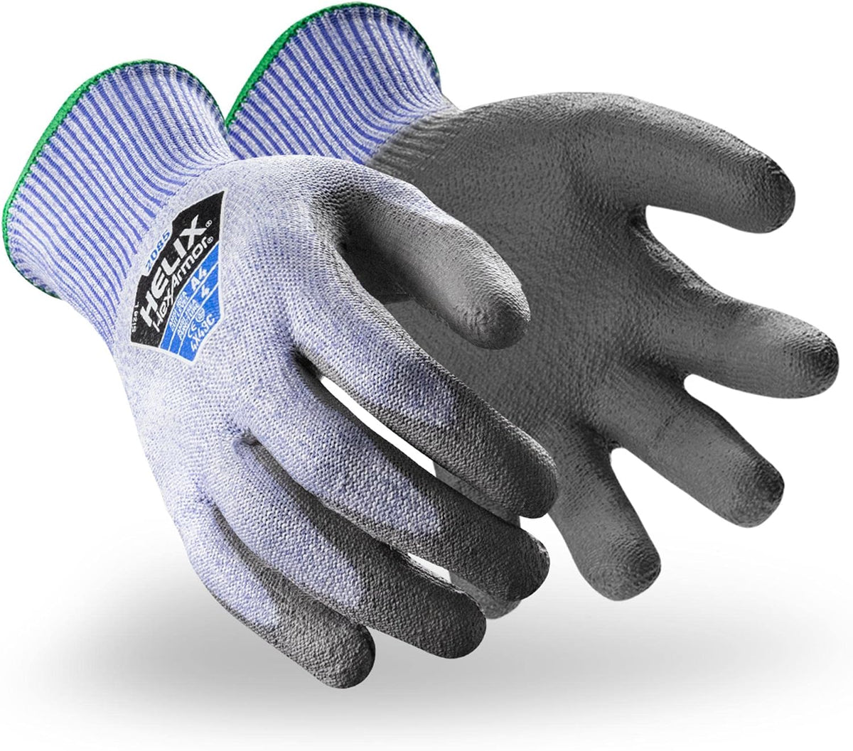 Safety Gloves | 360-Degree Cut-Resistant Work Gloves | Powerful Grip | Silicone-Free | Helix 2085