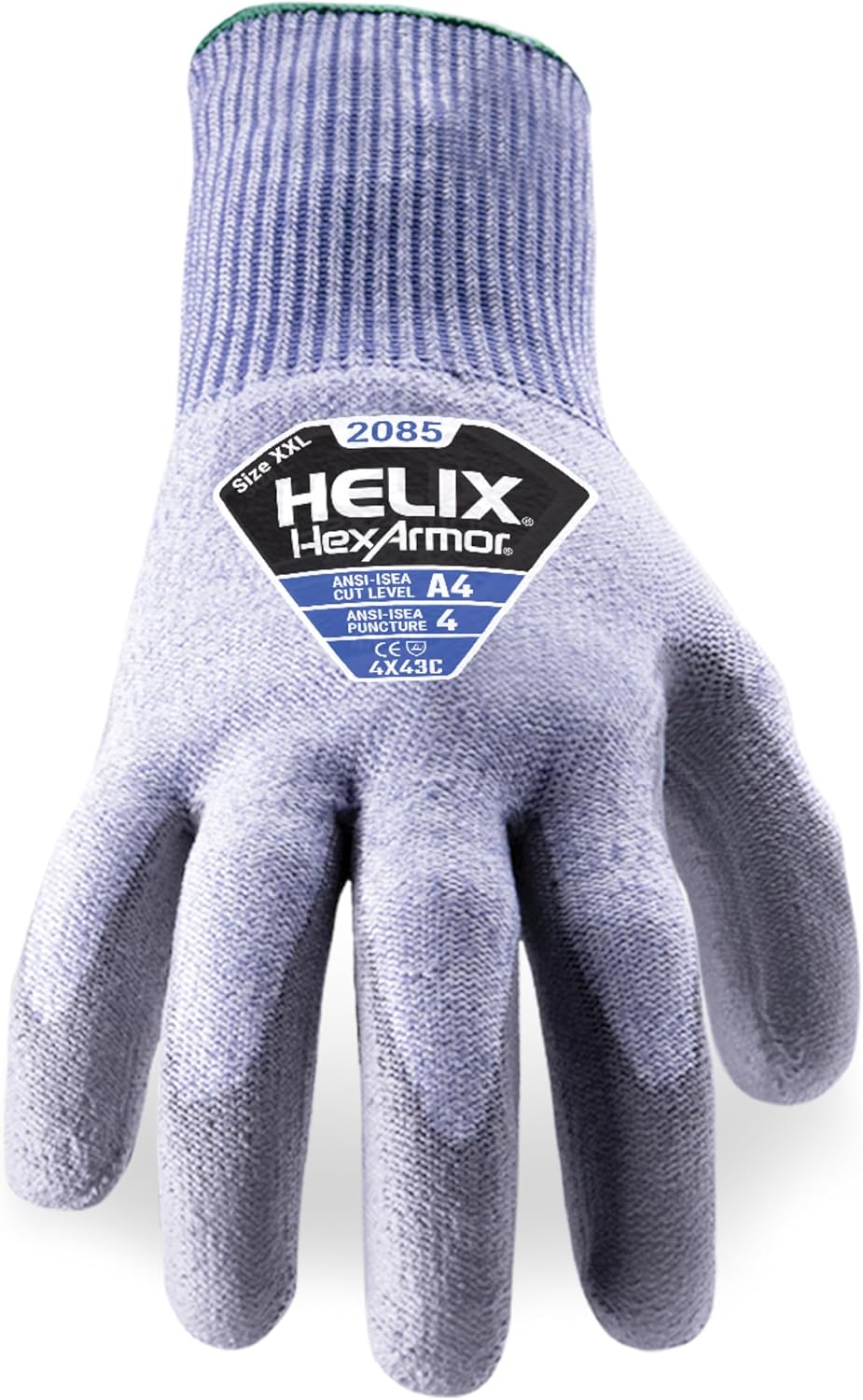 Safety Gloves | 360-Degree Cut-Resistant Work Gloves | Powerful Grip | Silicone-Free | Helix 2085