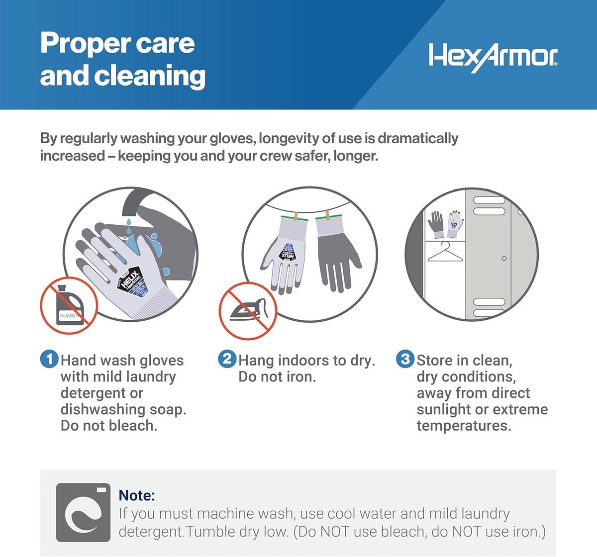 Safety Gloves | 360-Degree Cut-Resistant Work Gloves | Powerful Grip | Silicone-Free | Helix 2085