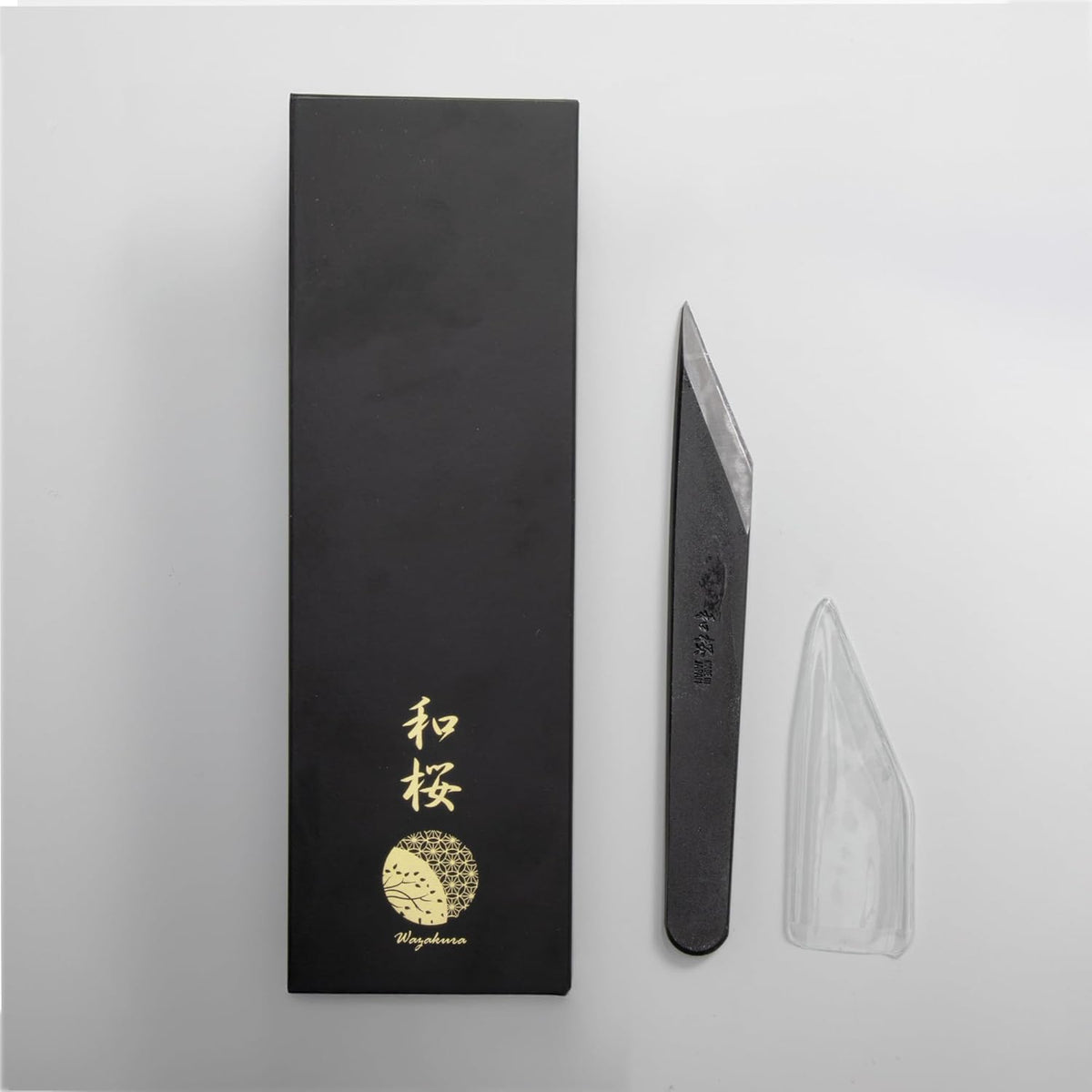 Wazakura Kiridashi Knife - Left Hand Japanese Marking & Woodworking Knife | Hand Forged Razor Sharp Carbon Steel Blade Made in Japan (18mm Left Hand)