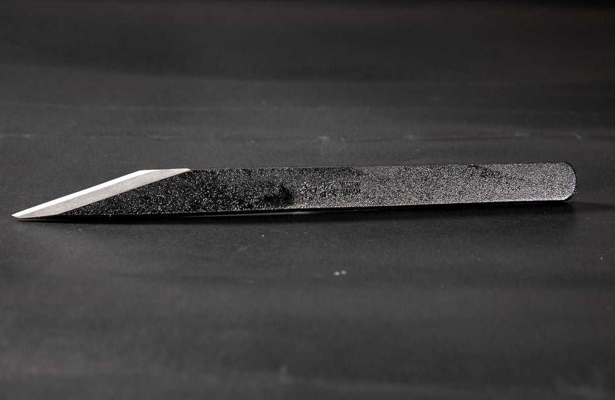 Wazakura Kiridashi Knife - Left Hand Japanese Marking & Woodworking Knife | Hand Forged Razor Sharp Carbon Steel Blade Made in Japan (18mm Left Hand)