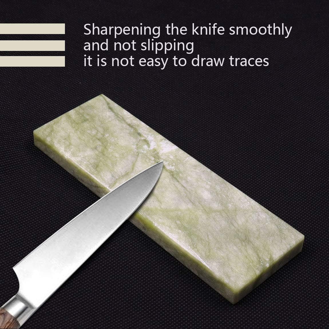 Knife Sharpening Stone,1pcs Grit 10000 Knife Sharpener Whetstone Oilstone for Sharping Knives
