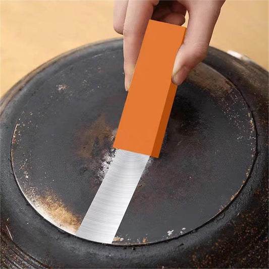 4pcs Stainless Steel Cleaning Eraser Set - Effective Limescale, Rust, and Stain Remover for Home and Kitchen(Blue)