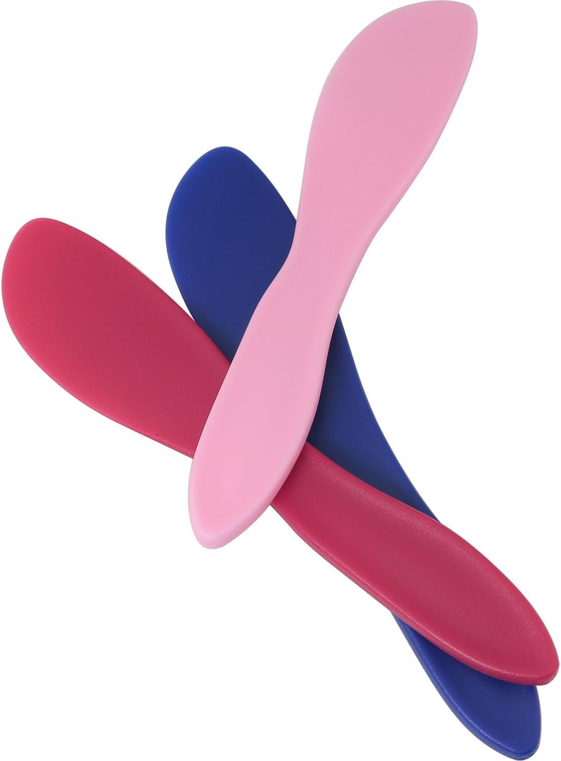 6PCS Pink Blue Plastic Butter Spreaders Plastic Butter Knife Spreader Kitchen Frosting Knives Multi Purpose Spreaders Butter Kitchen Tools for Soft Cheese, Butter, Bagels, Frosting, Icing