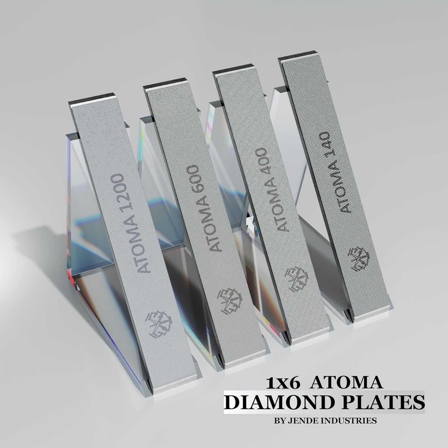1x6 ATOMA DIAMOND SHARPENING STONE PLATE 600 Grit-for Edge Pro, Hapstone, and TSProf Sharpener