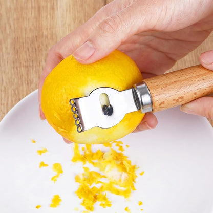 Lemon Zester, Channel Knife, Peeler, Stainless Steel Bartender Accessories for Cocktail Garnish, Citrus Orange and Lemon Peeler - Bar Accessories for Home