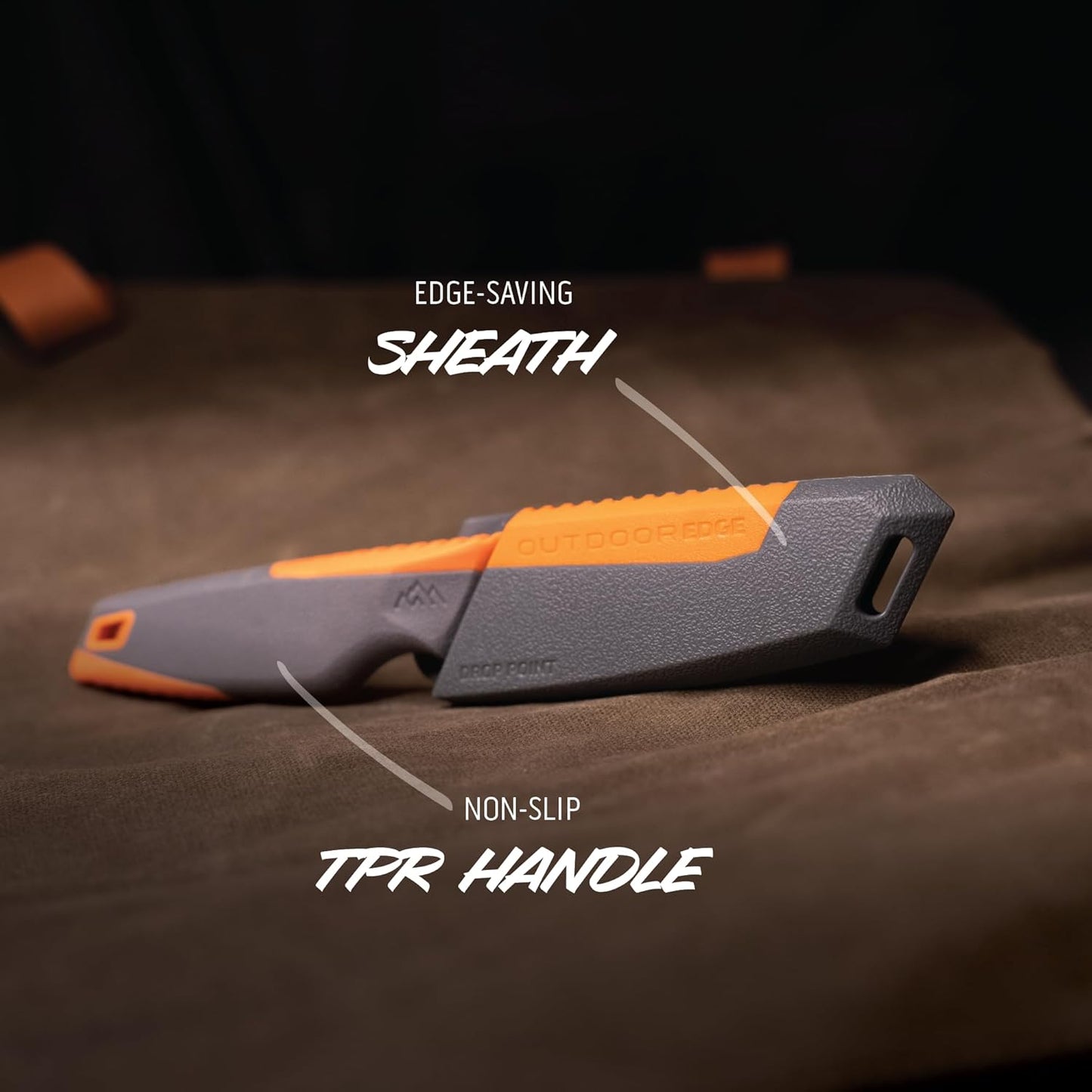 VANTEX - Premium 5" Boning Knife, High Carbon Steel, Ergonomic Handle & Titanium Coated Blade, Great for Field Dressing Processing Elk and Deer