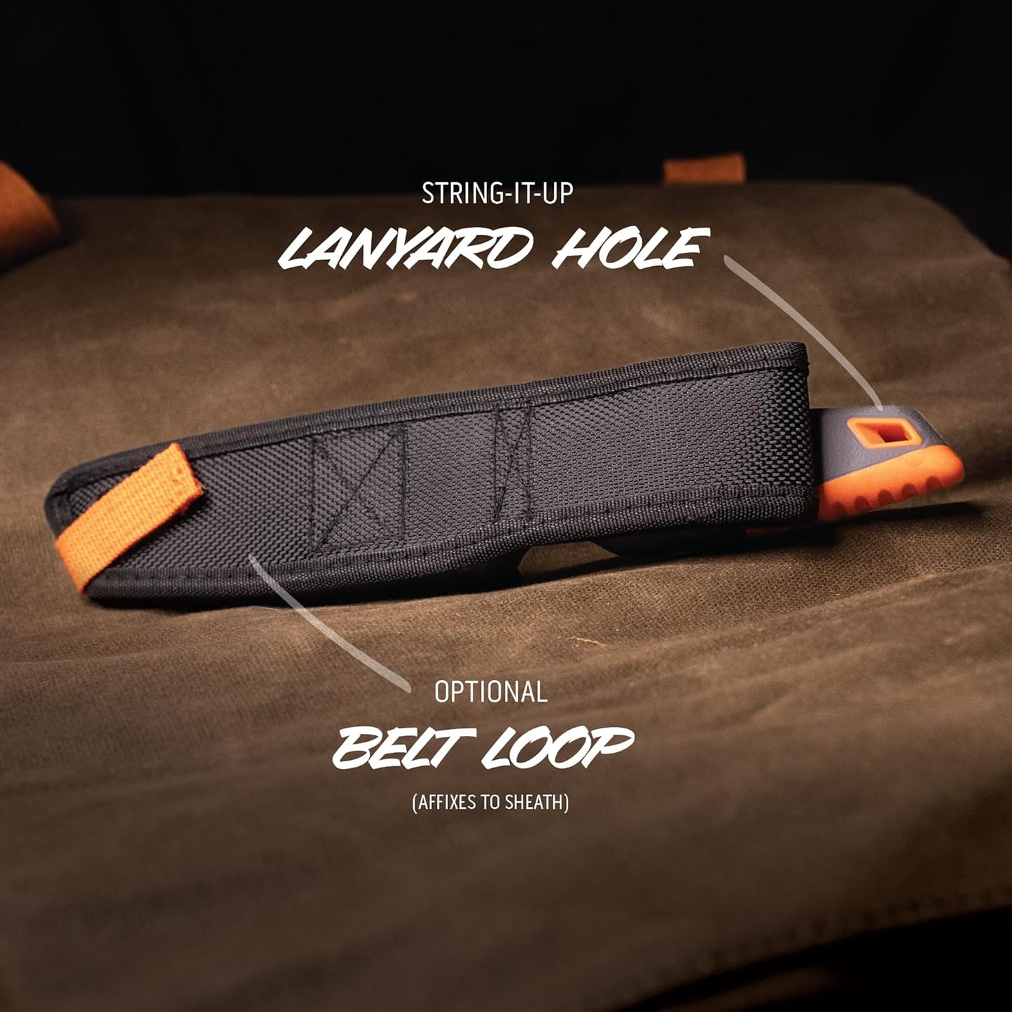 VANTEX - Premium 5" Boning Knife, High Carbon Steel, Ergonomic Handle & Titanium Coated Blade, Great for Field Dressing Processing Elk and Deer