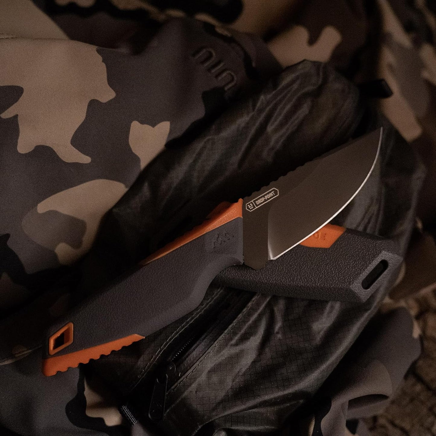 VANTEX - Premium 5" Boning Knife, High Carbon Steel, Ergonomic Handle & Titanium Coated Blade, Great for Field Dressing Processing Elk and Deer
