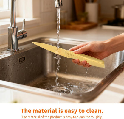 Paring Knives, 4 Inches Stainless Steel Sharp Kitchen Small Fruit Vegetable Knife with Ergonomic Handle for Chefs, Cooks, Gold