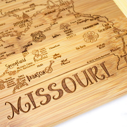 A Slice of Life New Jersey Engraved Map Cutting Board | 11” x 8.75” charcuterie board with engraved state map artwork. Smooth reverse side for food prep. Hang tie for wall display. - Colors A