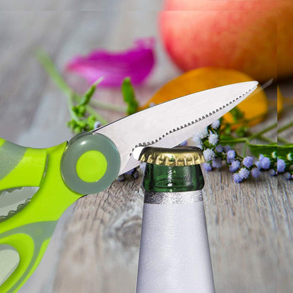 Kitchen Shears,Premium Heavy Duty Shears Ultra Sharp Stainless Steel Multi-function Kitchen Scissors for Chicken/Poultry/Fish/Meat/Vegetables/Herbs/BBQ…