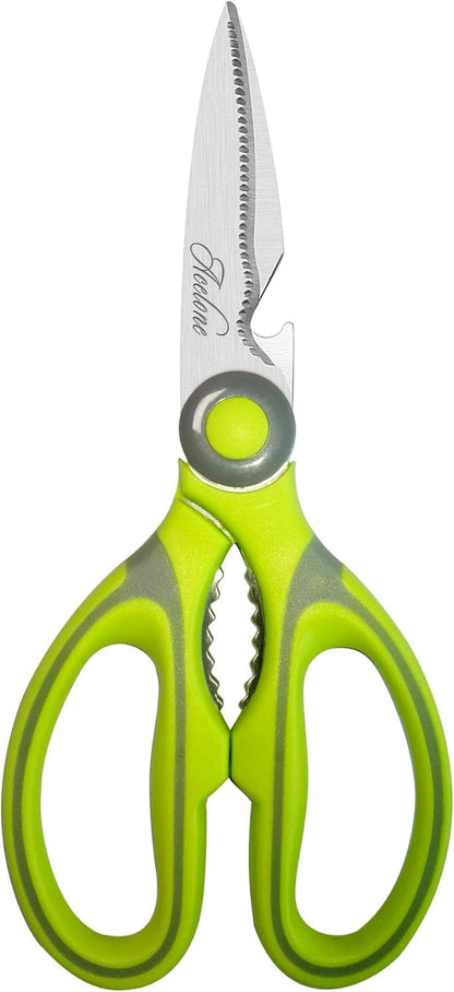 Kitchen Shears,Premium Heavy Duty Shears Ultra Sharp Stainless Steel Multi-function Kitchen Scissors for Chicken/Poultry/Fish/Meat/Vegetables/Herbs/BBQ…