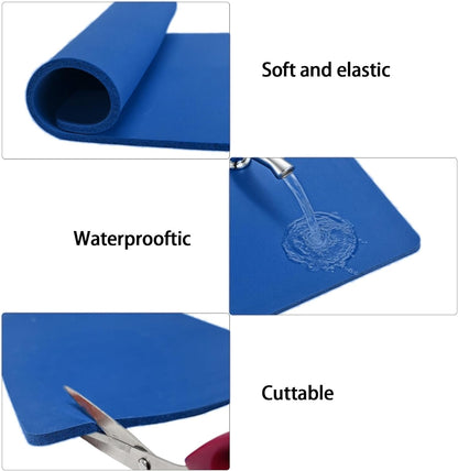 Silicone Heat Press Mat 15x15 Inch, Heat Resistant & Fireproof, Double Sided Washable Heat Press Pad for Vinyl Ironing HTV Transfer Sublimation & Crafting Projects,Pink