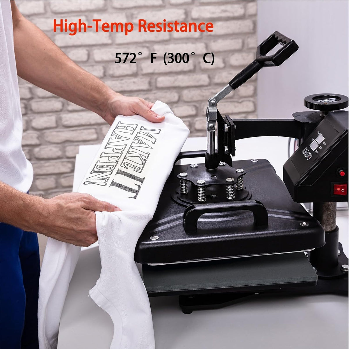 Silicone Heat Press Mat 15x15 Inch, Heat Resistant & Fireproof, Double Sided Washable Heat Press Pad for Vinyl Ironing HTV Transfer Sublimation & Crafting Projects,Pink