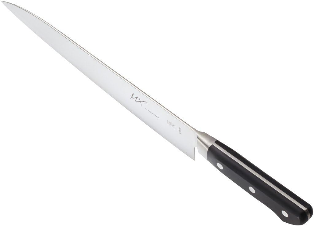 MX3 Premium San Mai VG-10 Steel Core Blade Gyuto Chef Knife, 240mm 9 1/2 Inch,Black