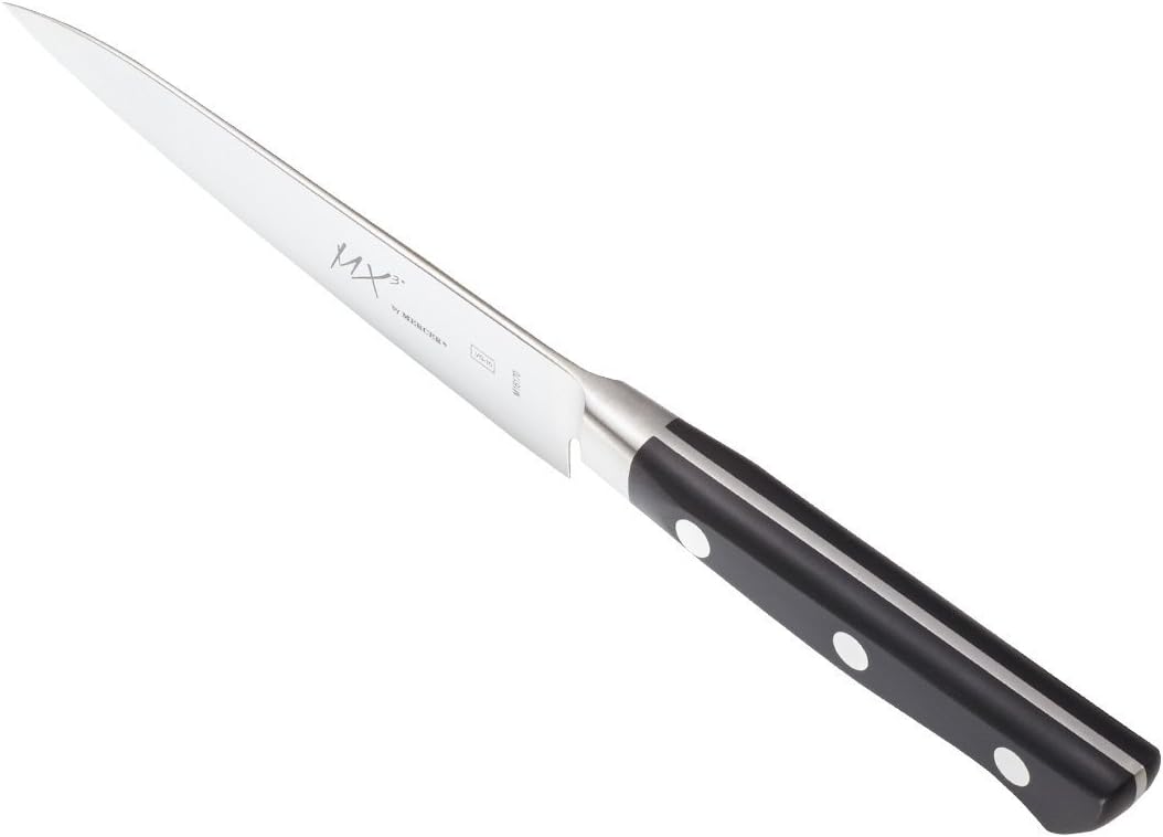 MX3 Premium San Mai VG-10 Steel Core Blade Gyuto Chef Knife, 240mm 9 1/2 Inch,Black