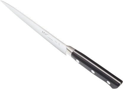 MX3 Premium San Mai VG-10 Steel Core Blade Gyuto Chef Knife, 240mm 9 1/2 Inch,Black